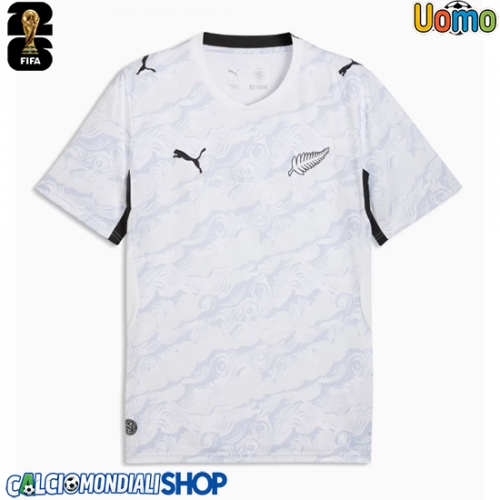 Maglie da calcio Nuova Zelanda Seconda Maglia Mondiali 2026  Manica Corta